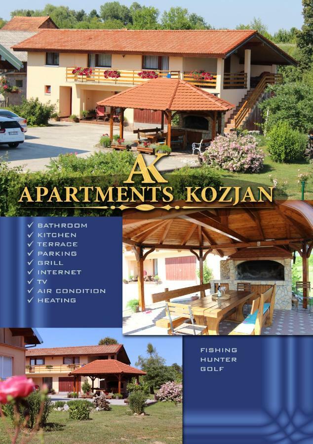 Apartments Kozjan Karlovac Esterno foto
